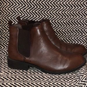 Brown Ankle Booties